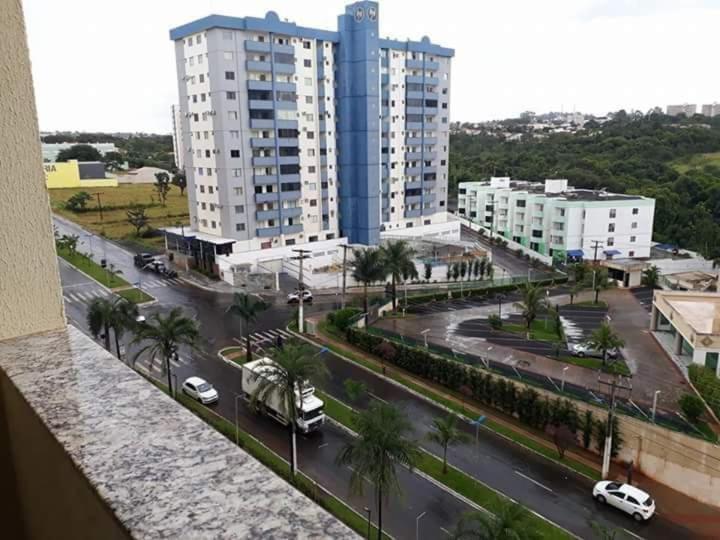 Hotel Golden Dolphin Resort - Flat No Decimo Andar Quarto Com Varanda Caldas Novas Bagian luar foto