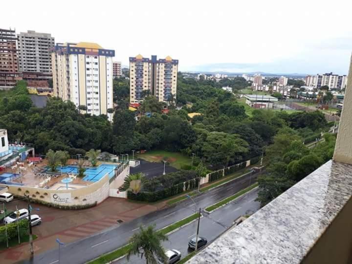 Hotel Golden Dolphin Resort - Flat No Decimo Andar Quarto Com Varanda Caldas Novas Bagian luar foto